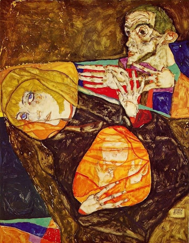 Egon Schiele The Holy Family